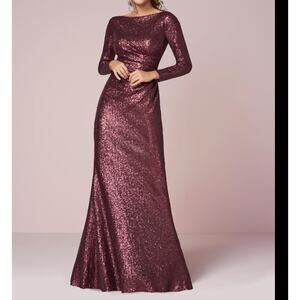 Christina Wu Sequin Gown - Sz 14